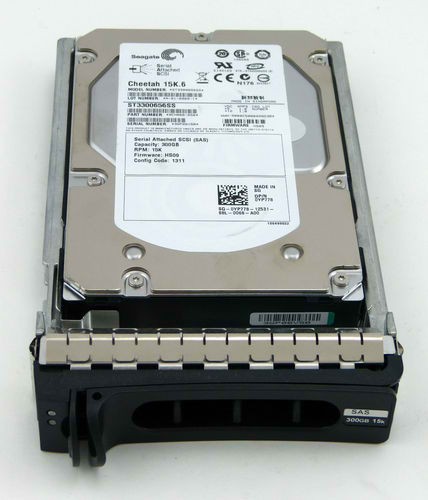 Dell HT953 300GB 15K SAS 3.5" Hard Drive in Tray